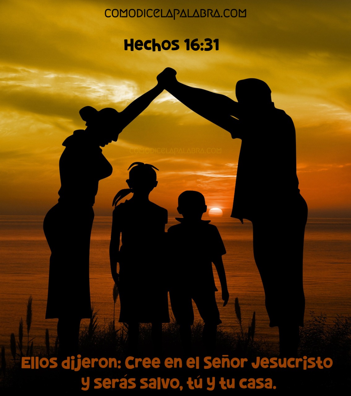 Ellos dijeron: Cree en el Señor Jesucristo, y serás salvo, tú y tu casa.
