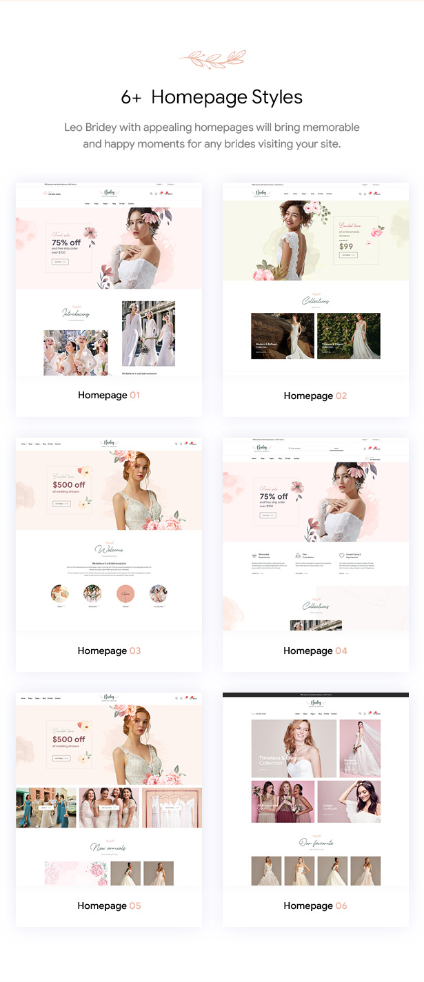 Bridey - Bridal Store eCommerce Prestashop Theme