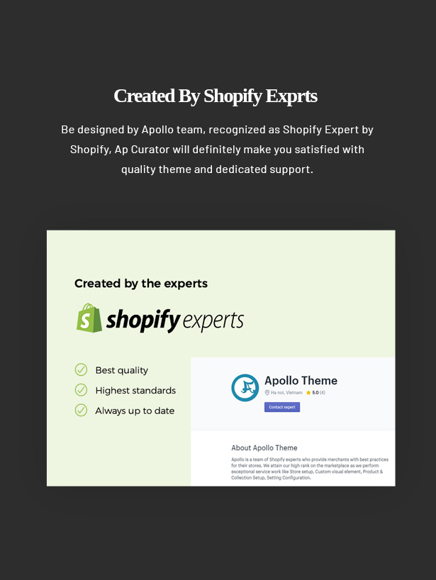 Ap Curator – Smart and Fashionable eCommerce Shopify Theme