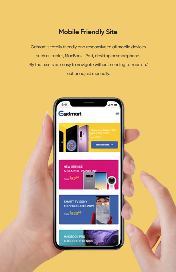 GDMART- AUTHENTIC DIGITAL DEVICES SHOPIFY THEME