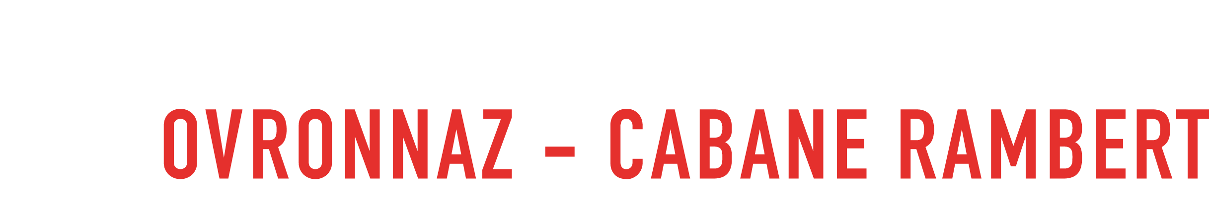 Course pédestre Ovronnaz-Rambert