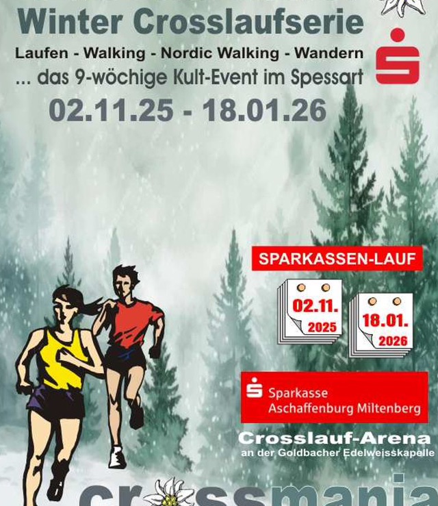 Goldbacher Winter-Crosslaufserie 2. Lauf