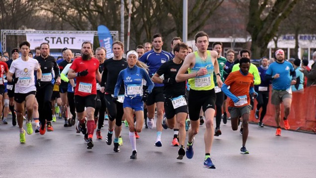 Dresdner Winterlaufserie 2. Lauf