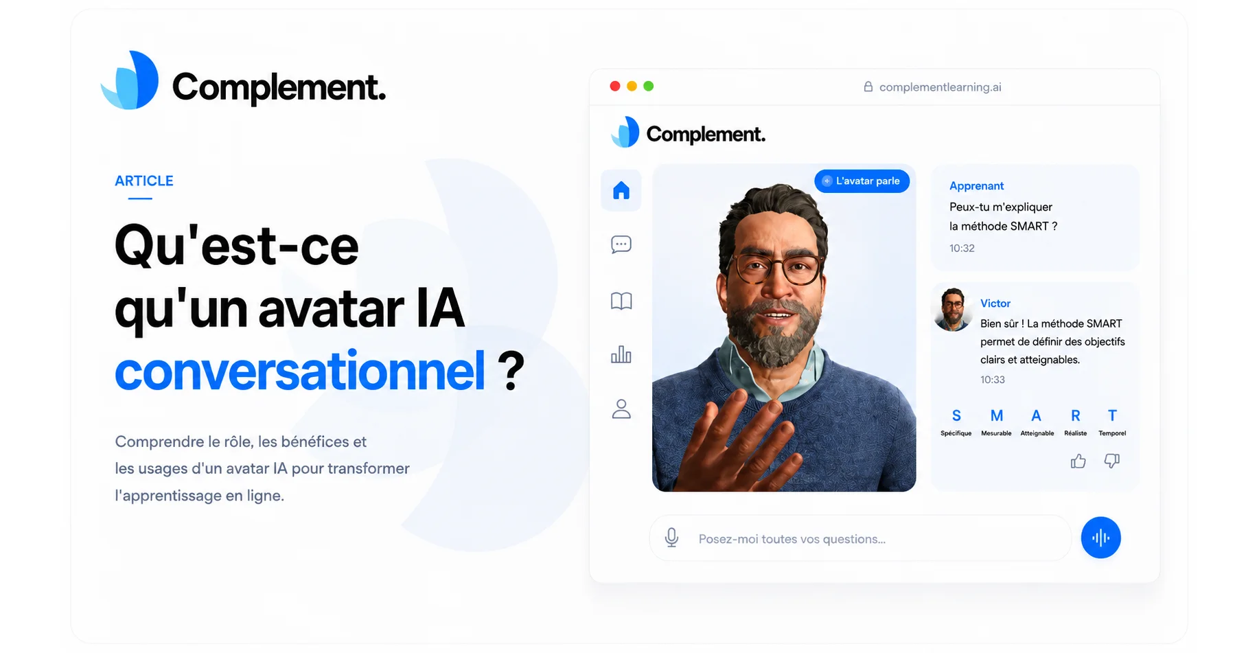Qu'est-ce qu'un avatar IA conversationnel ?