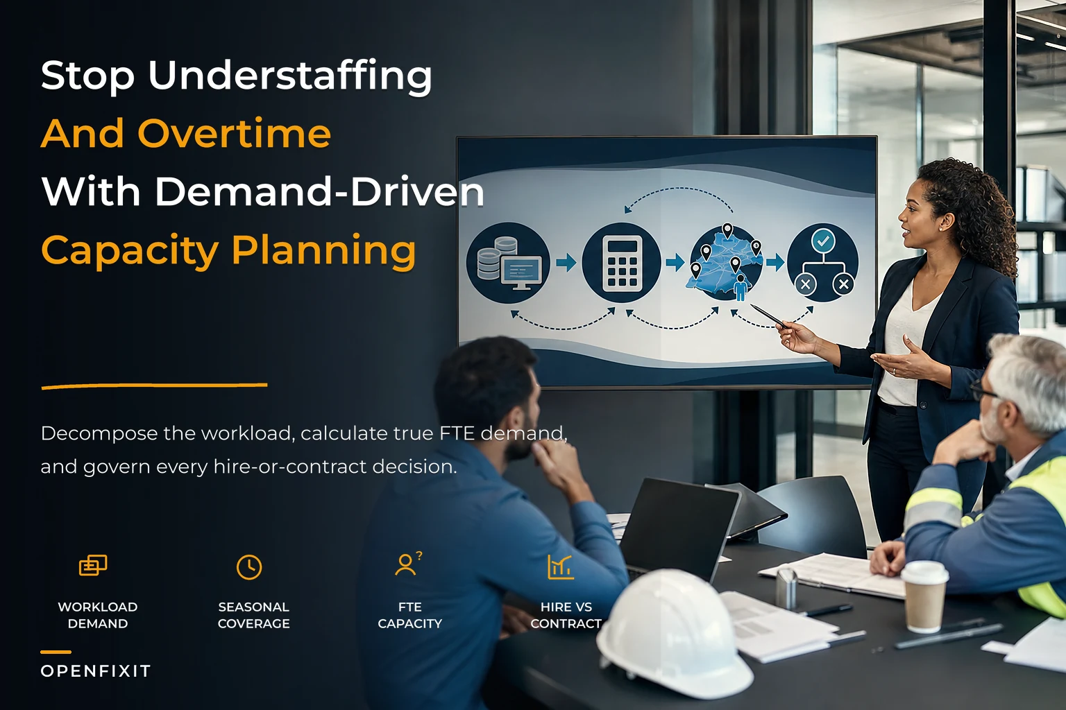 Stop Understaffing and Overtime: A Demand-Driven Maintenance Capacity Planning Model for Multi-Site Teams