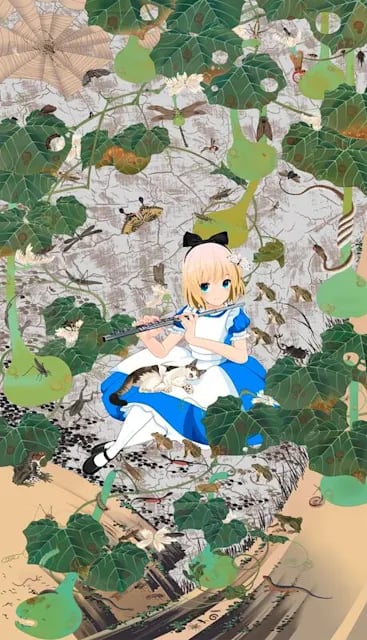 動植伽羅綵絵(どうしょくきゃらさいえ)