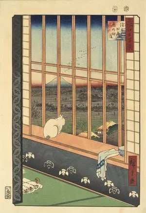 Ukiyo-e 猫百科 ごろごろまるまるネコづくし