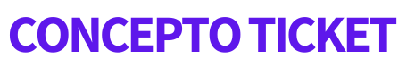 Concepto Ticket Logo