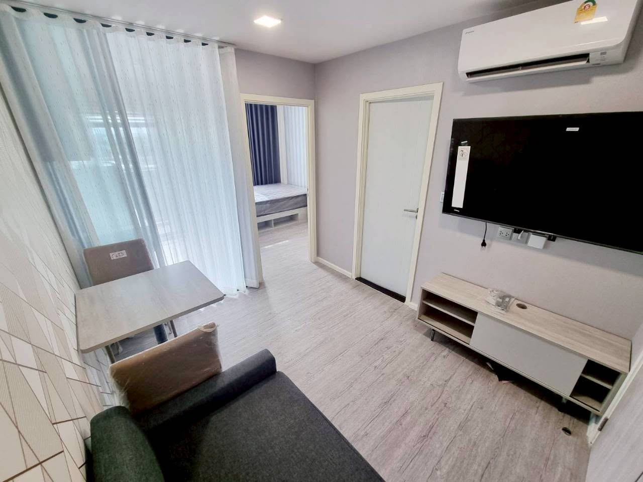ให้เช่า Atmoz Tropicana Bangna · 1 ห้องนอน 26.2 ตร.ม. ชั้น 6 วิวสระ แต่งครบพร้อมอยู่