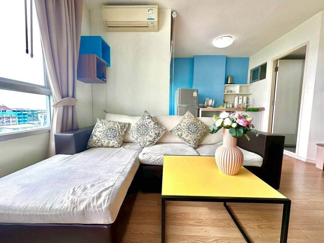 ให้เช่า Lumpini Ville On Nut-Lat Krabang · 2 ห้องนอน 52 ตร.ม. ชั้น 7 แต่งครบพร้อมอยู่ เฟอร์นิเจอร์เครื่องใช้ไฟฟ้าครบ