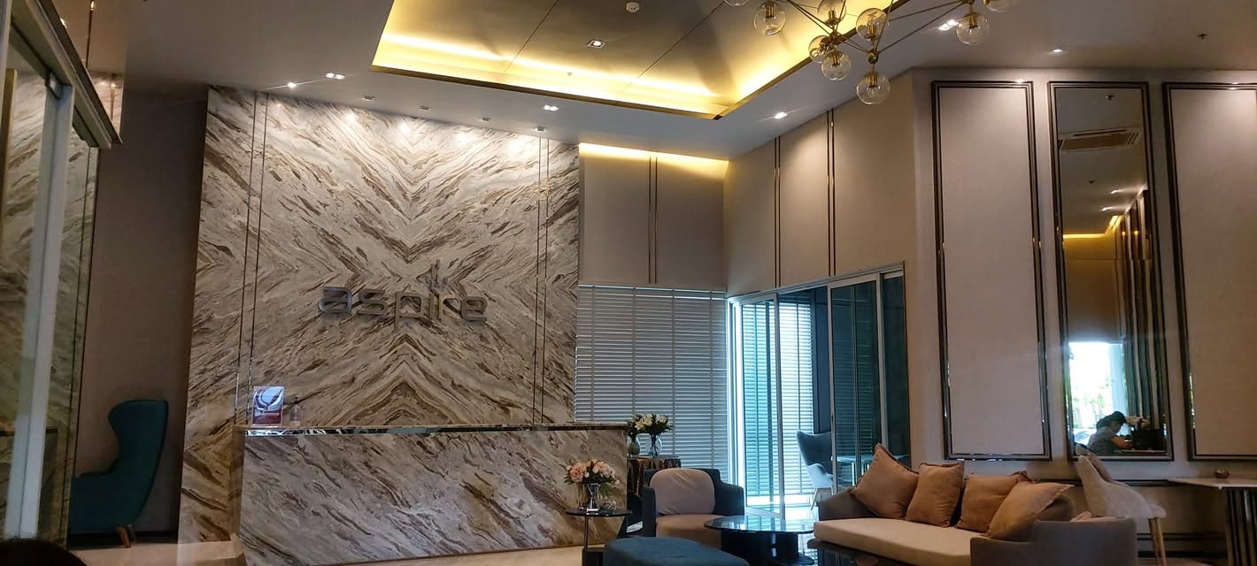 For Rent: Aspire Ngamwongwan · 1-Bedroom Condo, 28.84 sqm on Floor 26