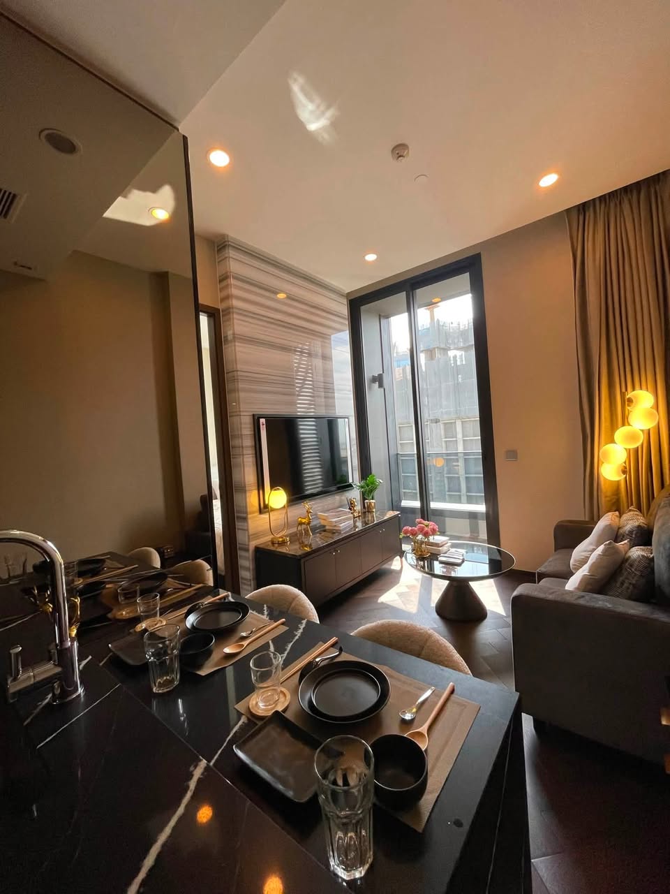For Rent: The ESSE Sukhumvit 36 · 1 Bed 38.5 sqm Floor 14 (Fully Furnished, Move-in Ready)