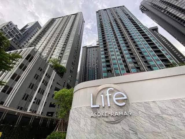 ให้เช่า Life Asoke-Rama 9 · 1 ห้องนอน 32 ตร.ม. ชั้น 22 อาคาร A