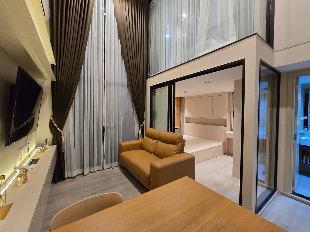For Rent: Ideo Charan 70 River View · Duplex 2-Bedroom, 51 sqm on Floor 34 - รูปที่ 1