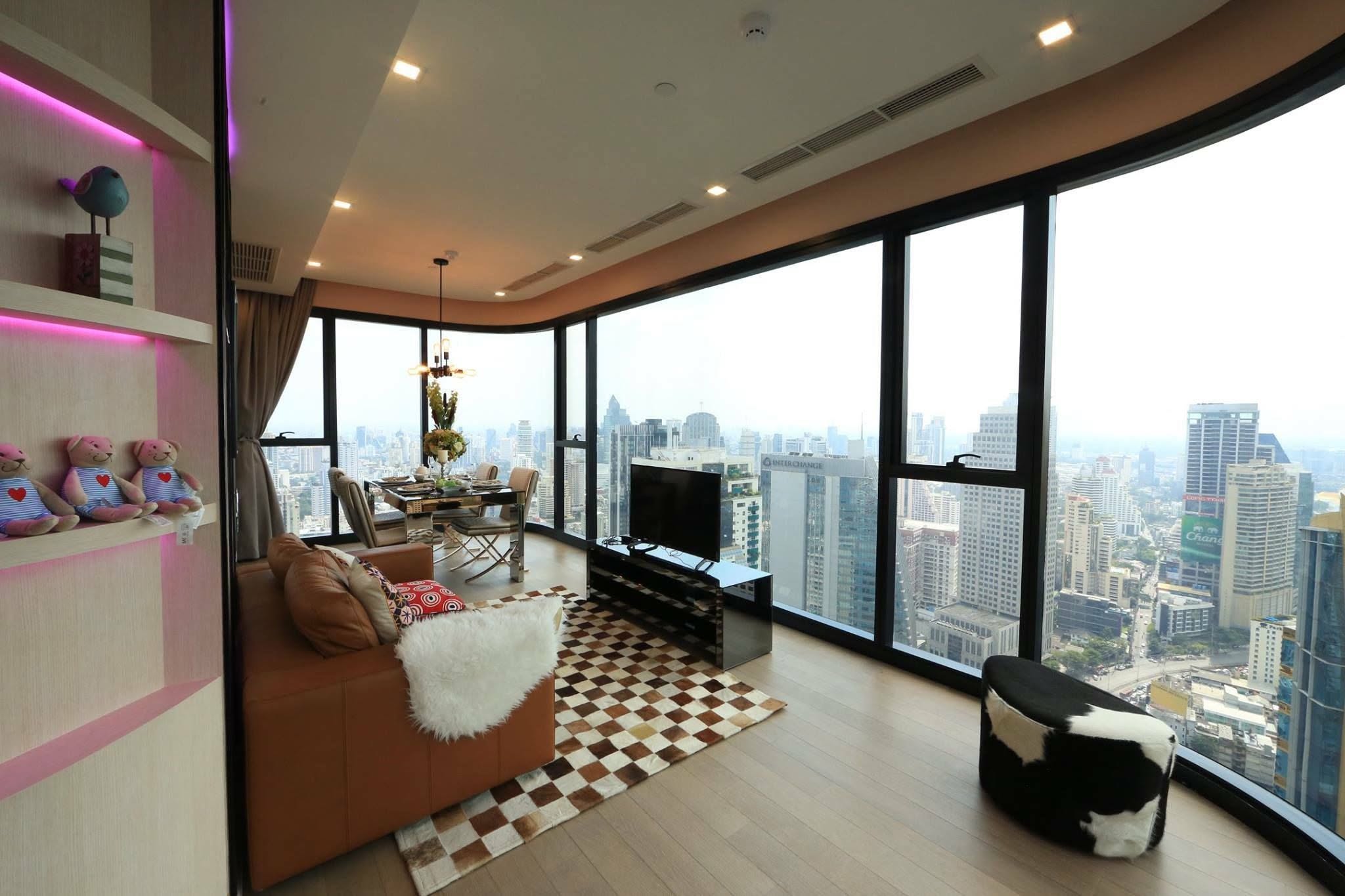 For Rent: Ashton Asoke · 3 Bed 100 sqm Floor 42 (Fully Furnished, Move-in Ready)