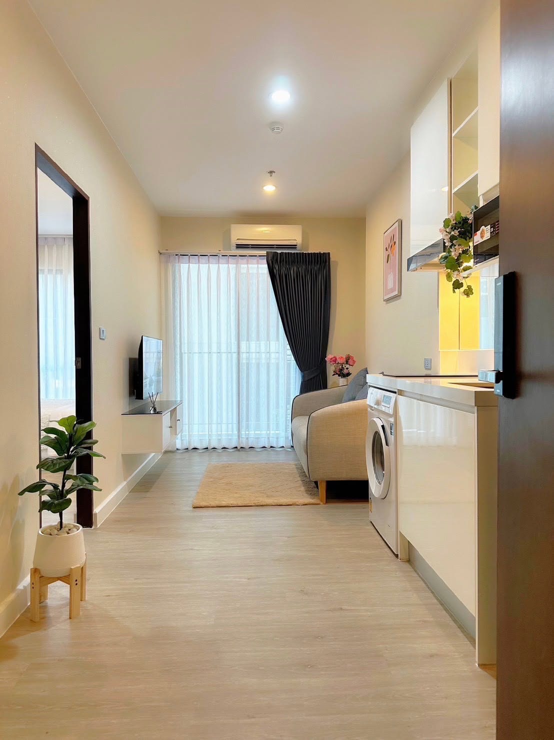 ให้เช่า The Sky Sukhumvit 1 ห้องนอน 32 ตร.ม. ชั้น 3 ตึก E