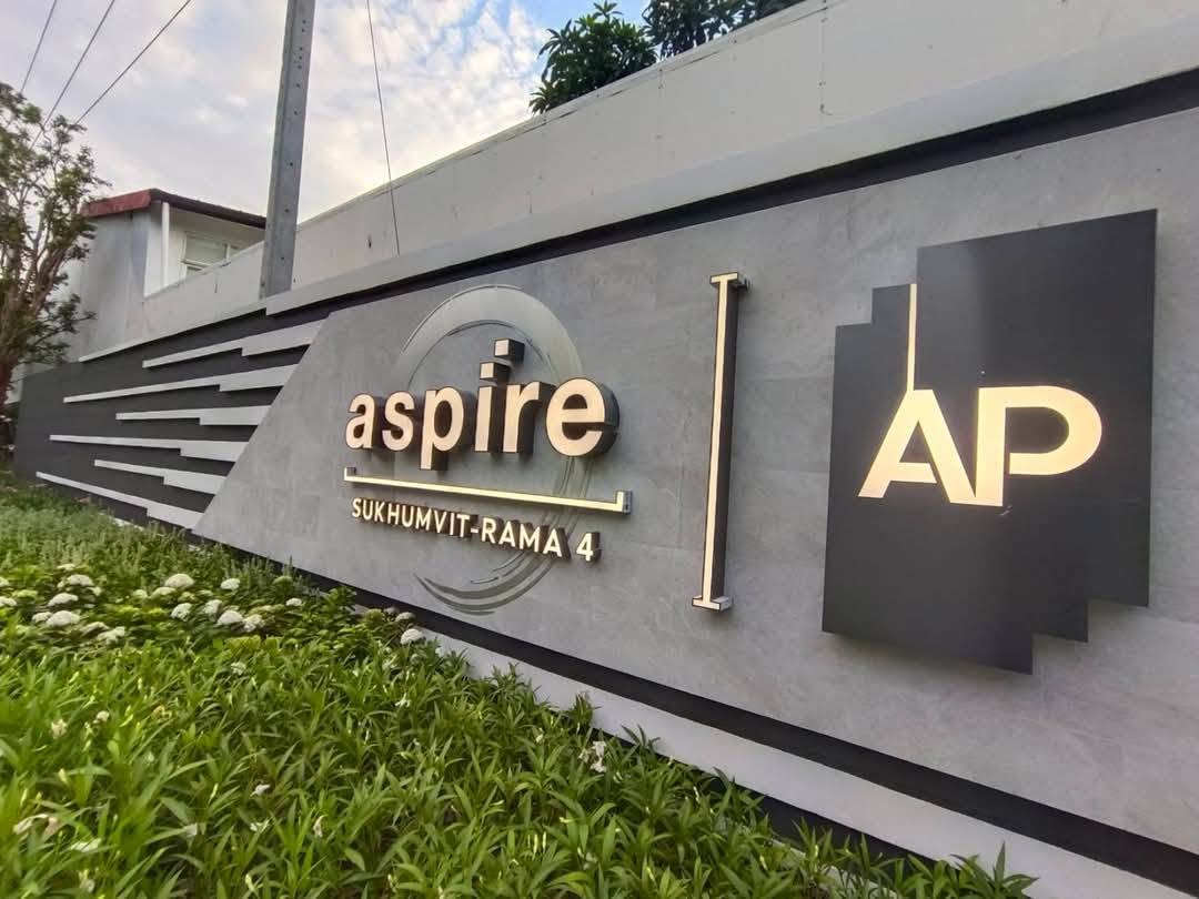For Rent: Aspire Sukhumvit Rama 4 · 1 Bedroom Plus 35 sqm Floor 8