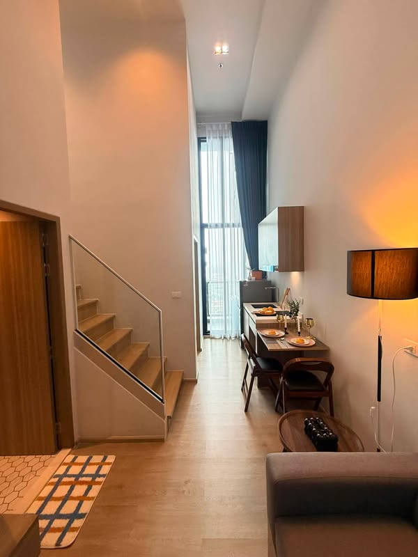 For Rent: Altitude Unicorn Sathorn–Thaphra · 2-Bedroom Duplex, 39.25 sqm, Floor 32
