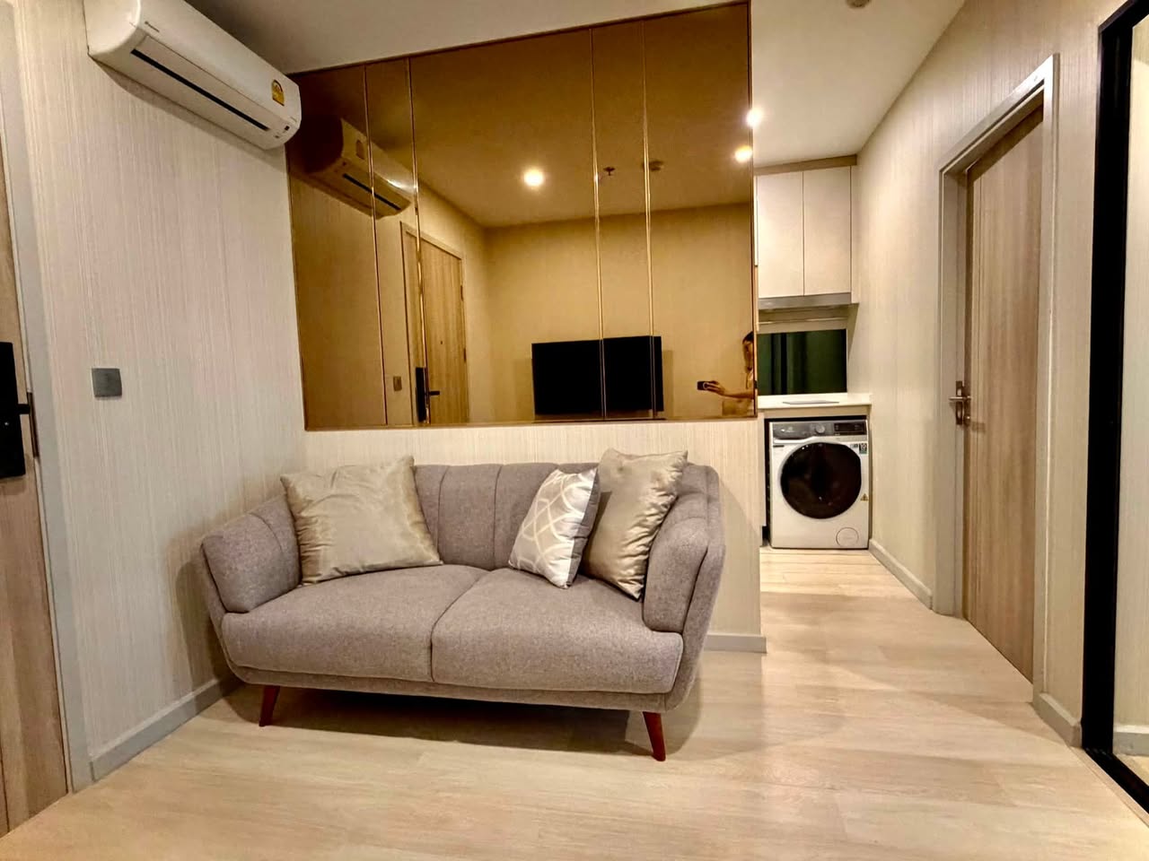 【賃貸】 KnightsBridge Prime Sathorn · 1LDK 31㎡ 22階 · 家具家電付き・即入居可