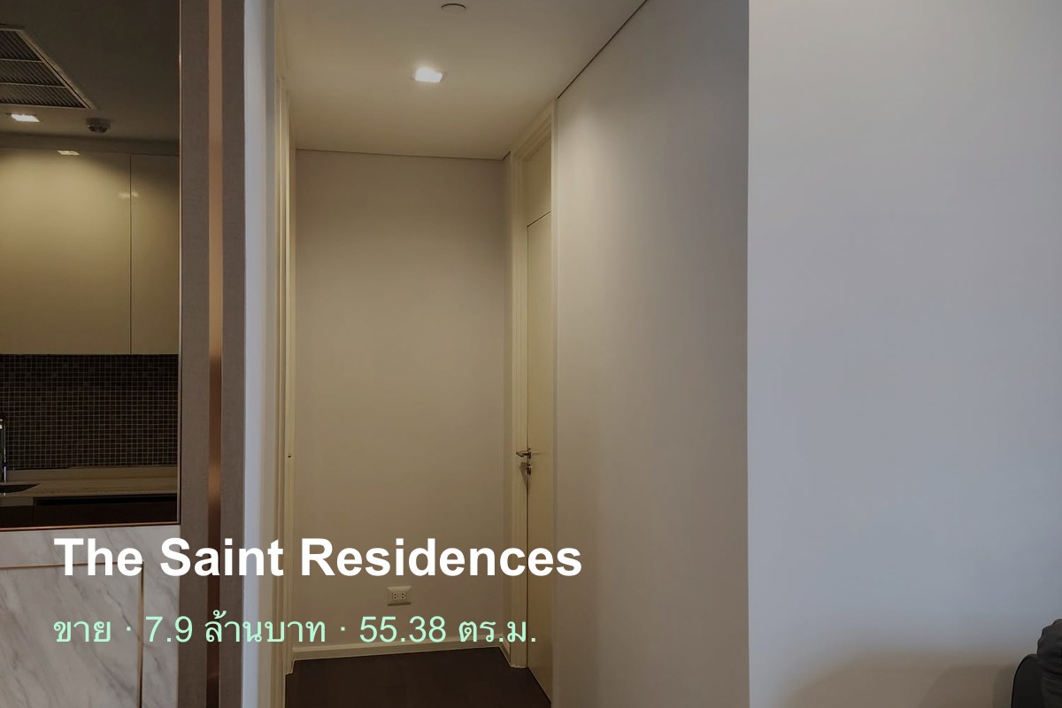 For Sale: The Saint Residences Ladprao · 2 Bedrooms 55.38 sqm Floor 29 Corner Unit