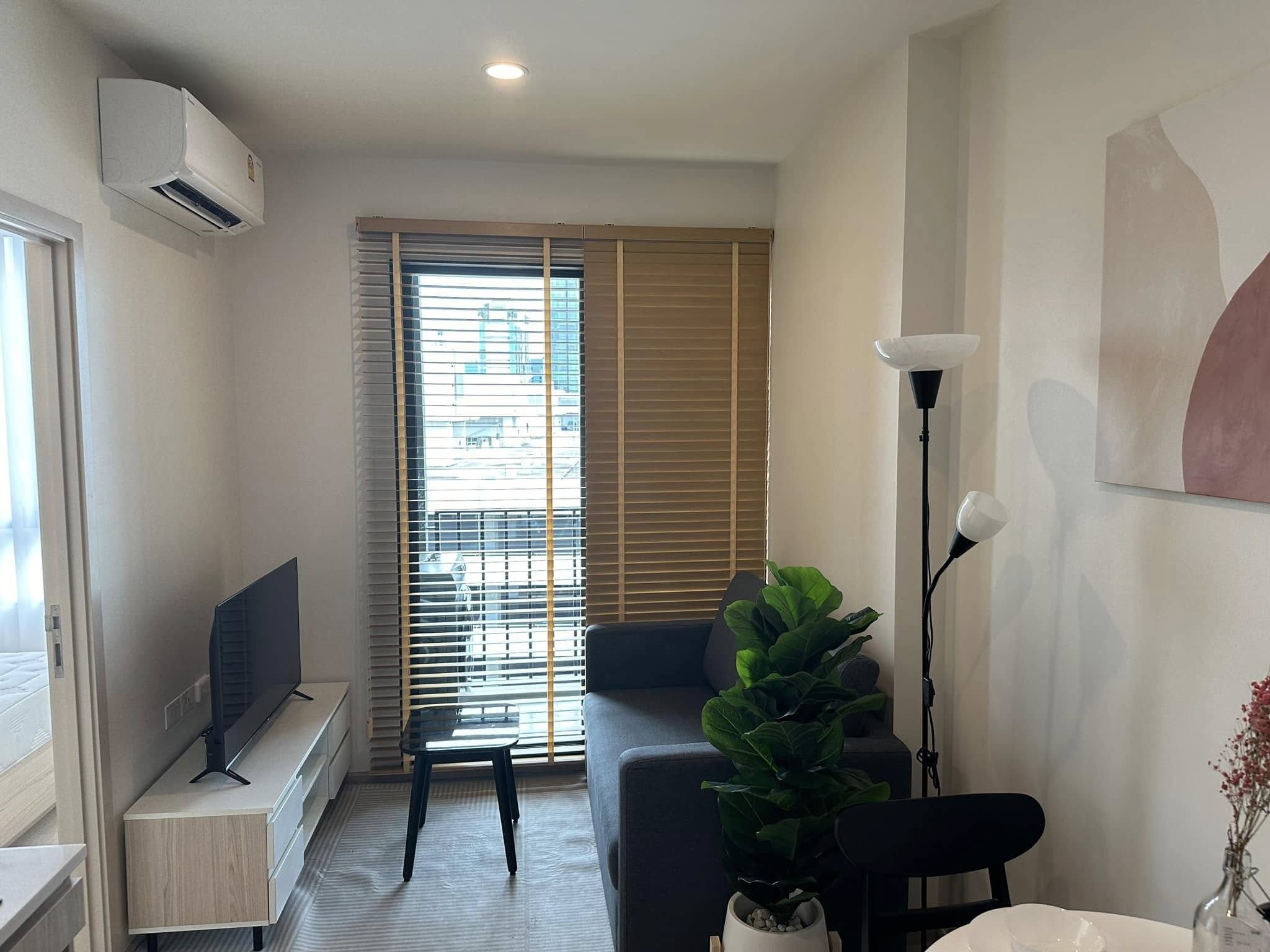 [임대] NUE Noble Ratchada–Lat Phrao · 1베드룸 27㎡ 12층 · 풀옵션 완비 즉시입주