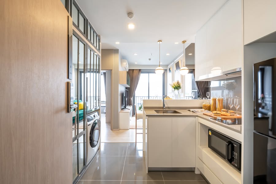 ให้เช่า Condo M Thonglor-10 · 2 ห้องนอน 58 ตร.ม. ชั้น 19 ห้องมุม แต่งครบพร้อมอยู่