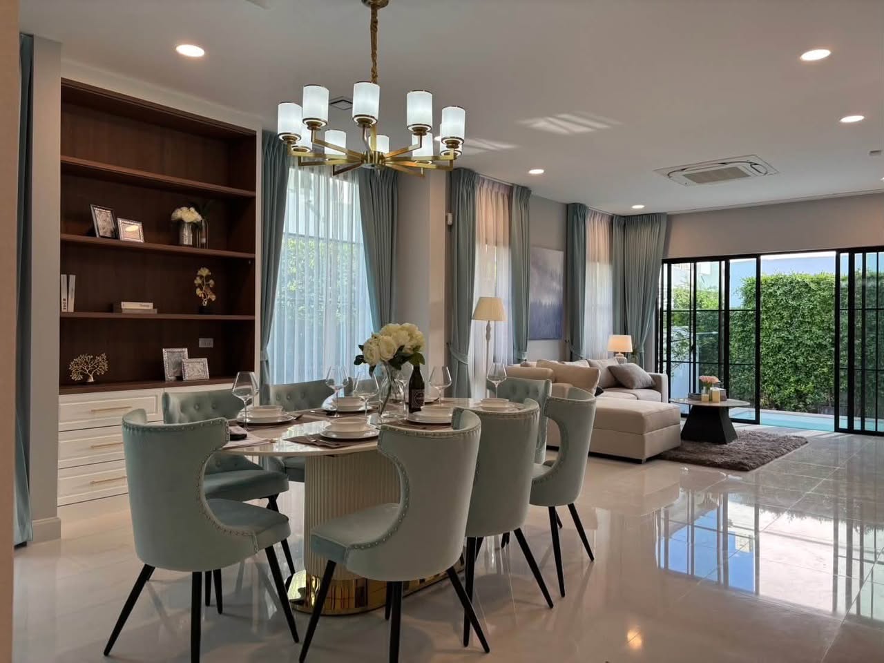 2-Storey Detached House at Nantawan Rama 9–Krungthep Krita