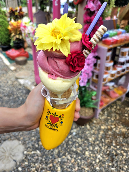 Sorvete no Tamanco Detalhe