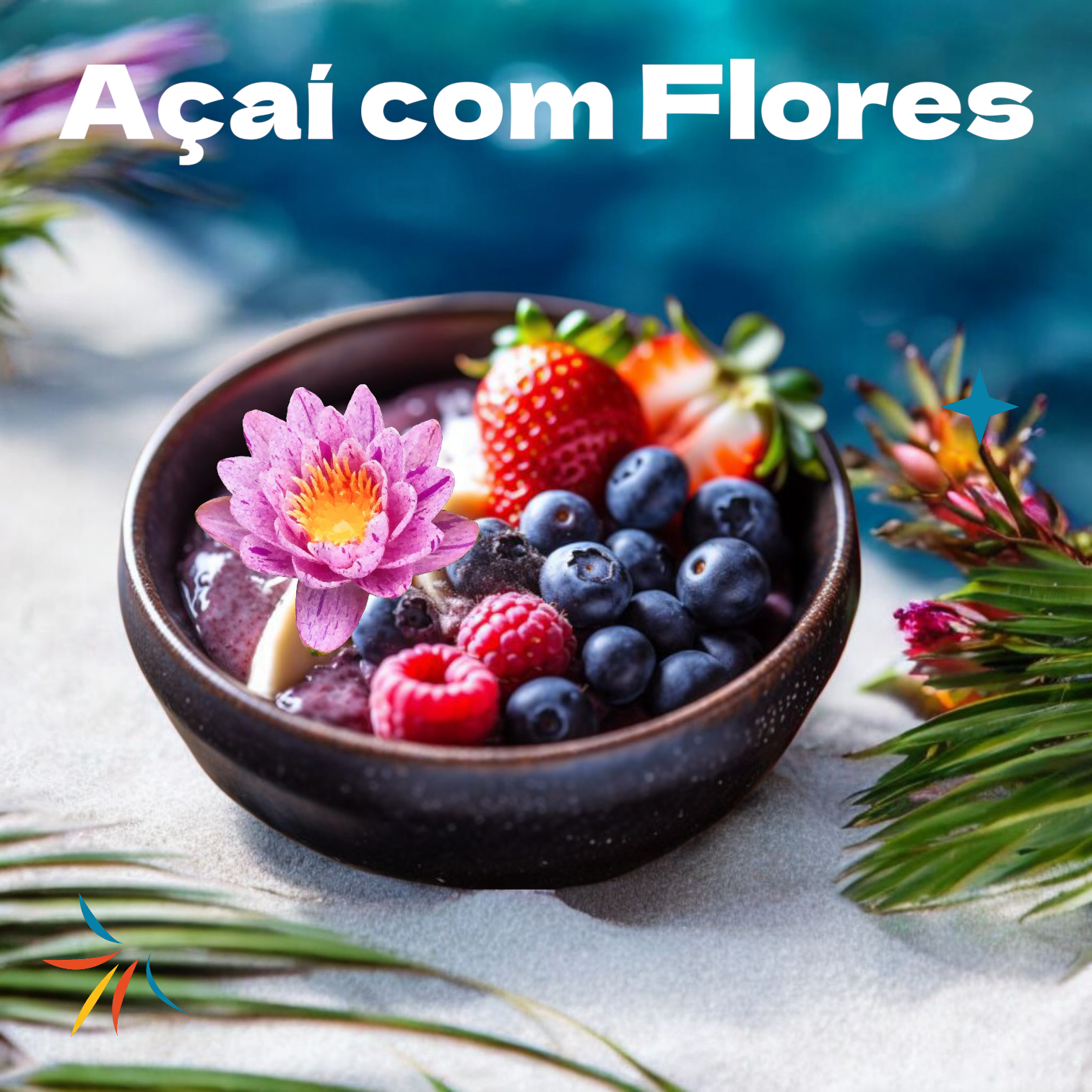Açaí com Flores