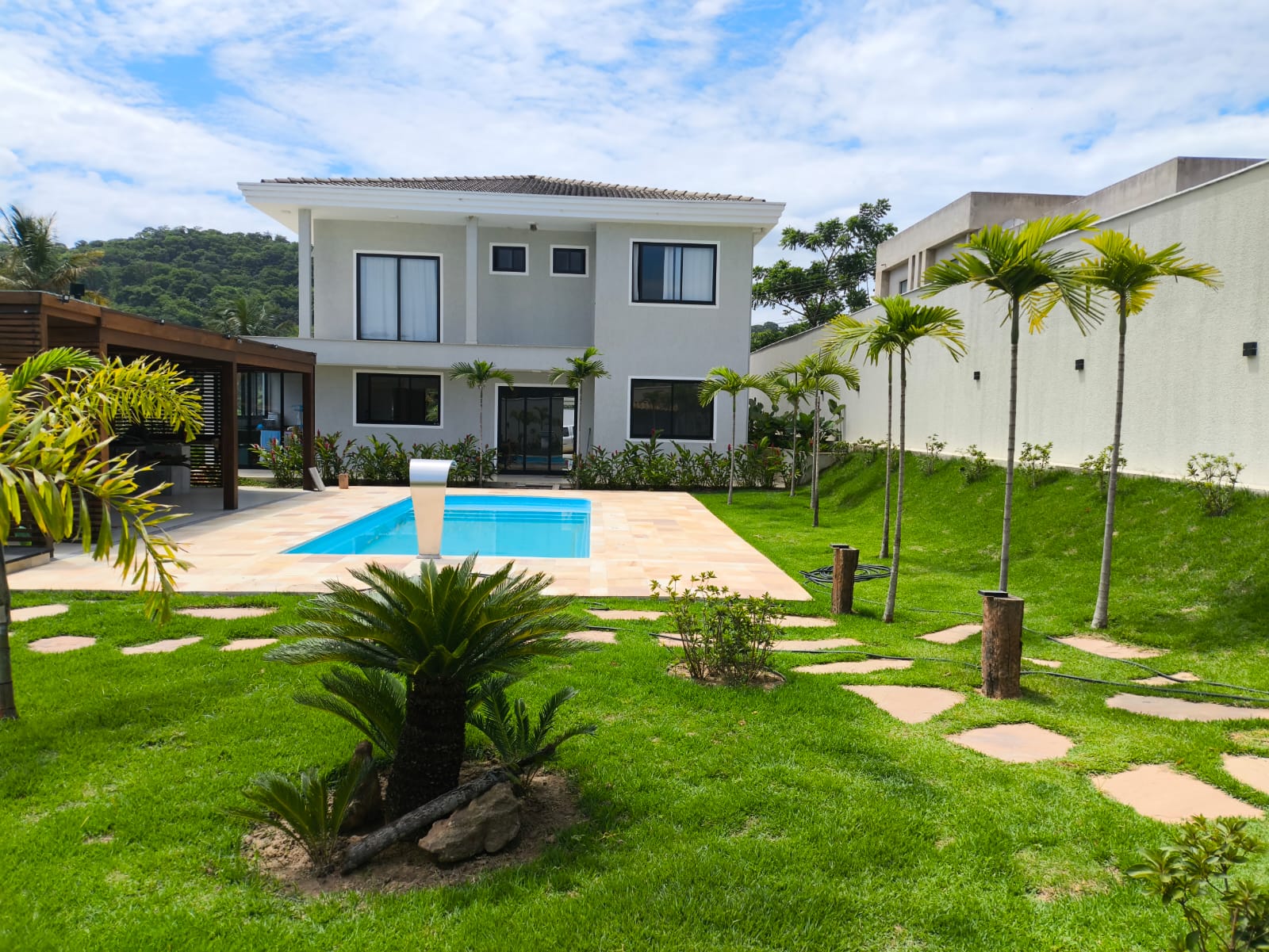Plantio em jardim