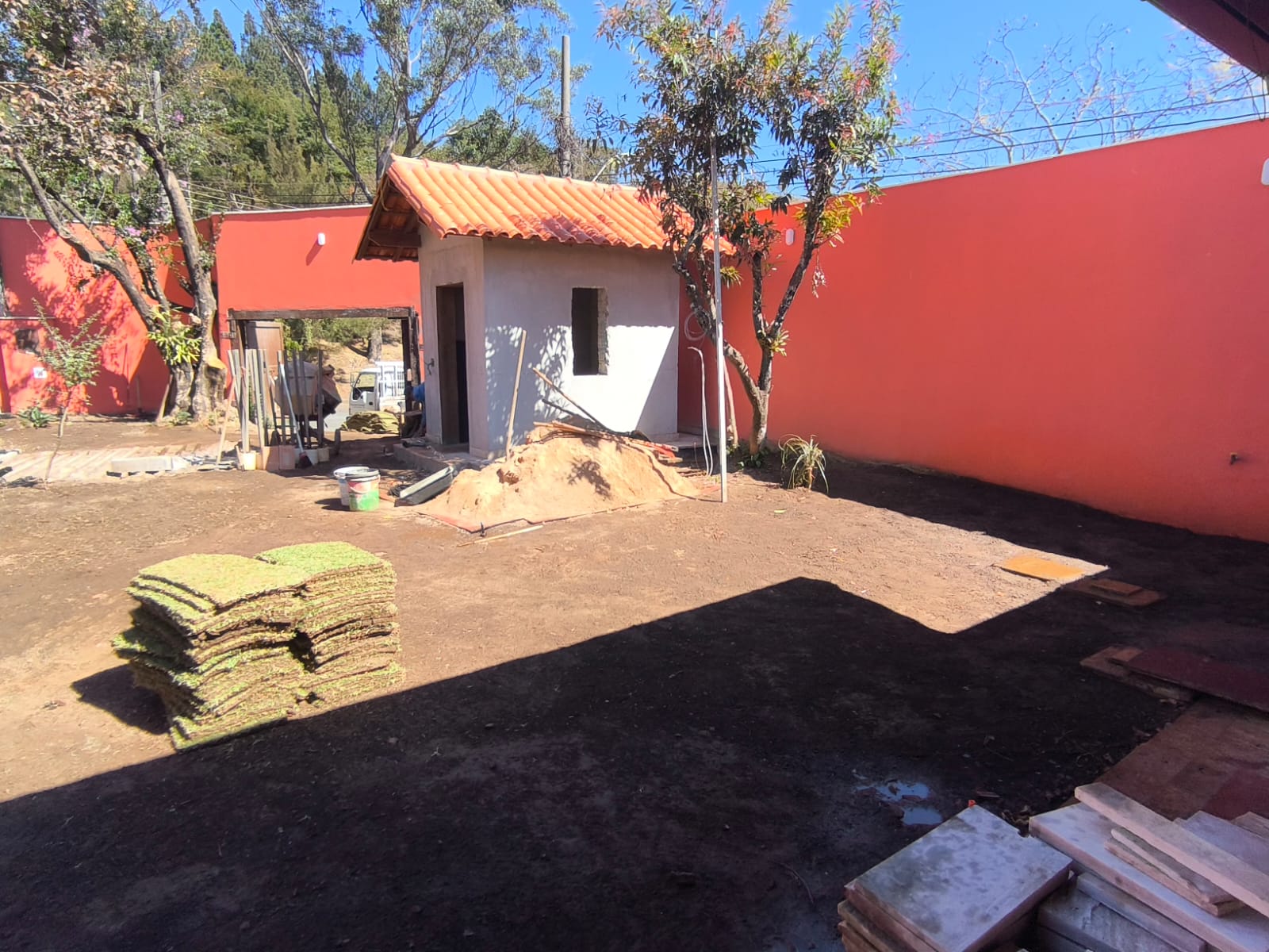 Reforma de jardim 1