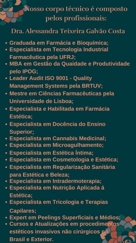 Currículo Dra. Alessandra