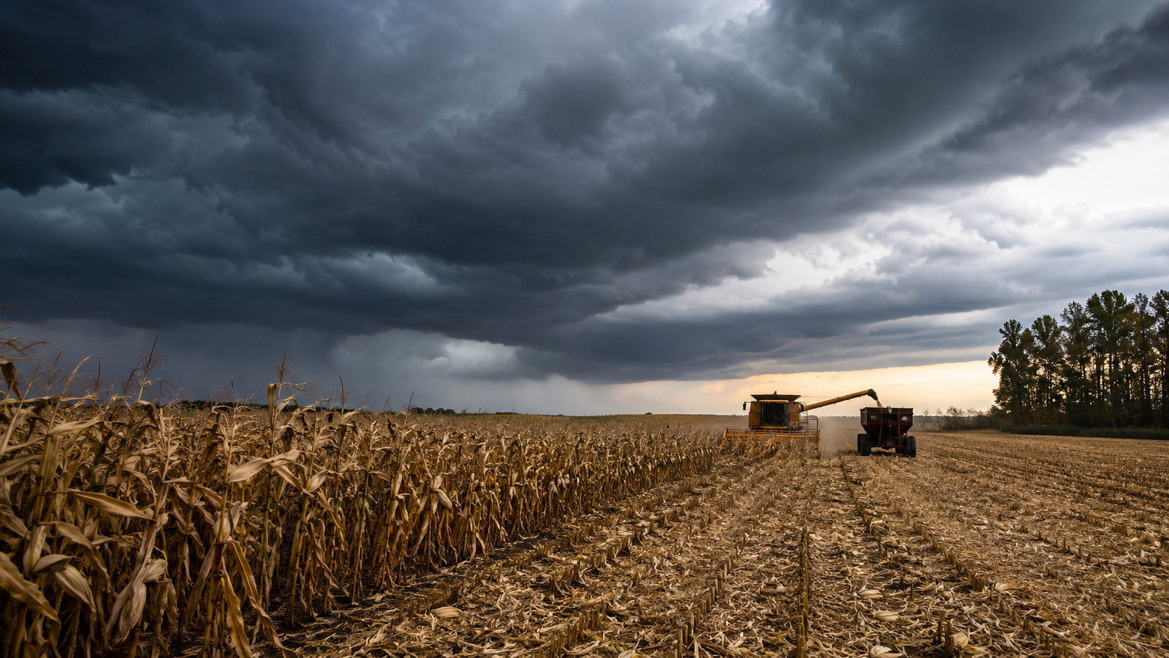 Frente fria avança sobre MS com chuva forte e risco de geada em regiões produtoras