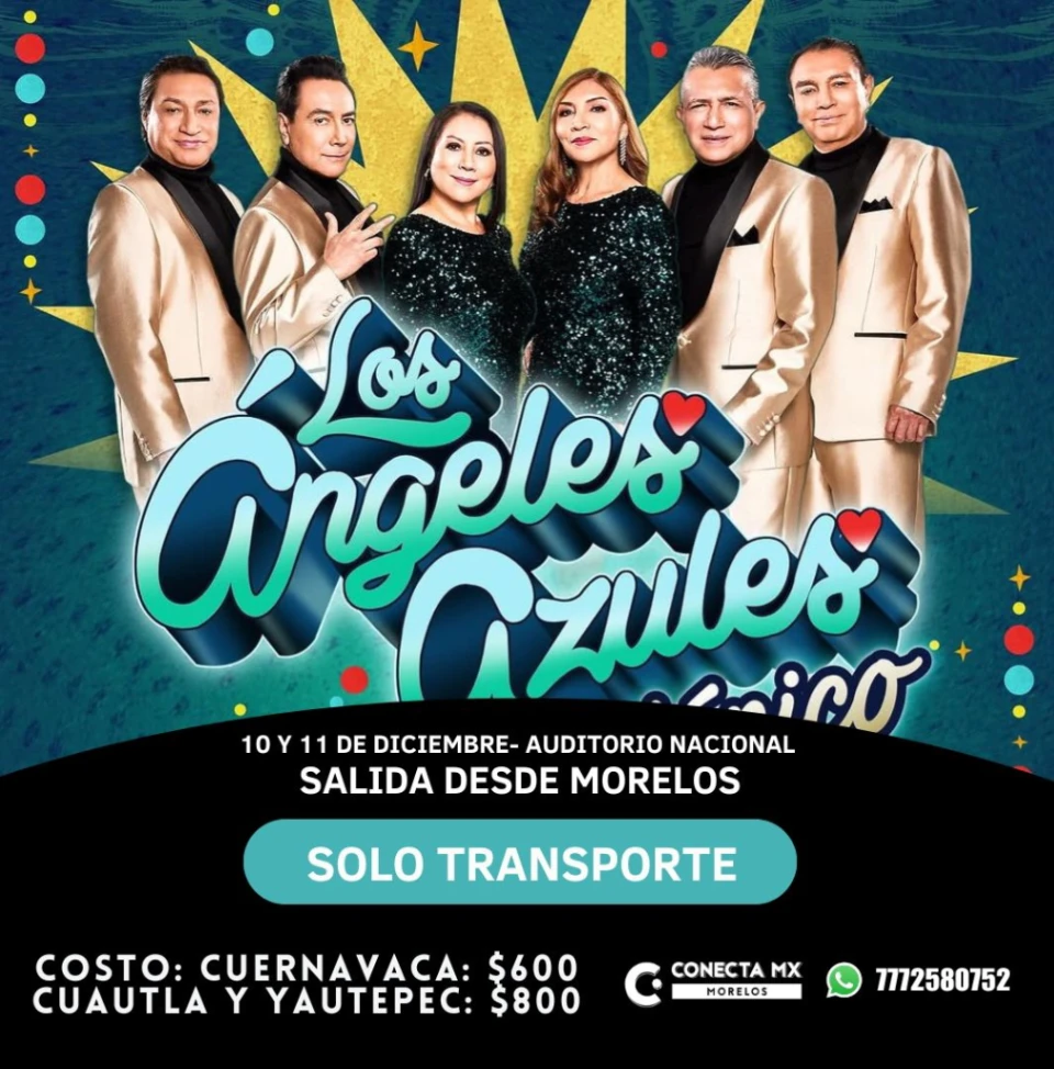 Transporte a Angeles Azules desde Morelos