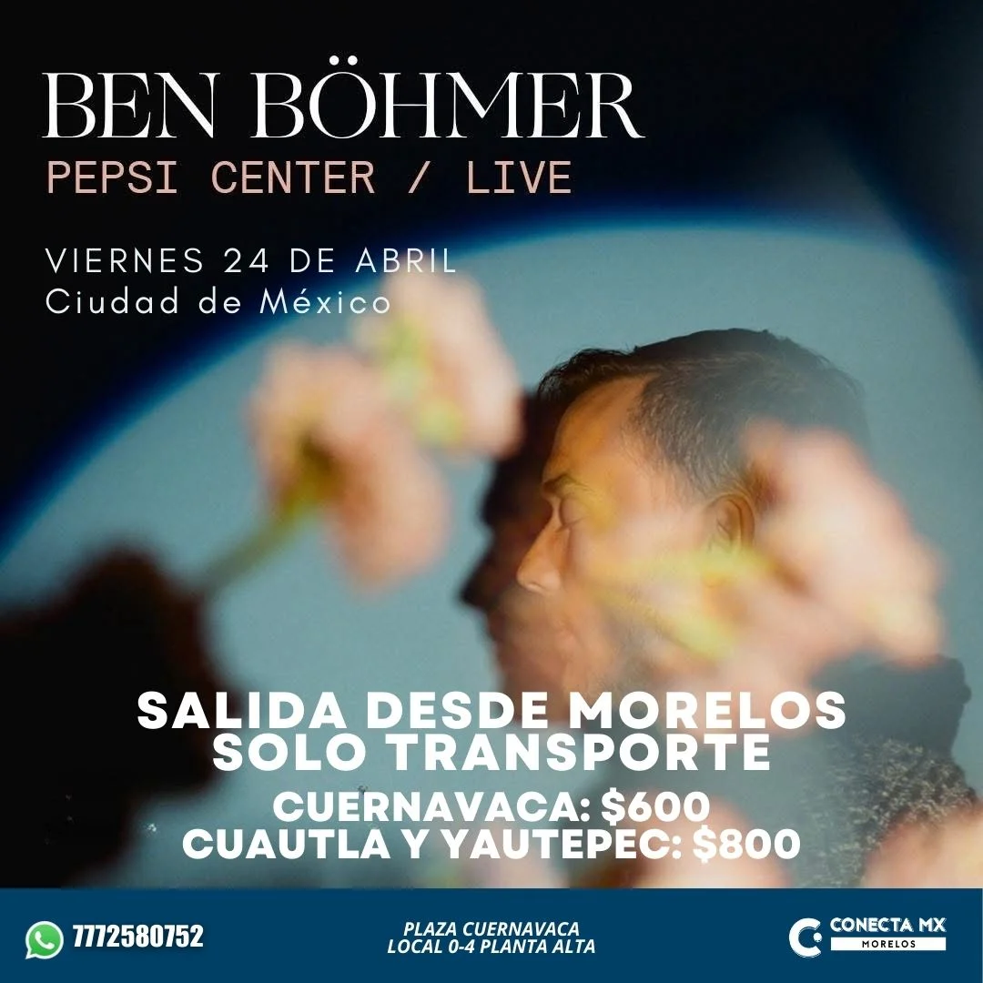 Transporte a BEN BOHMER desde Morelos