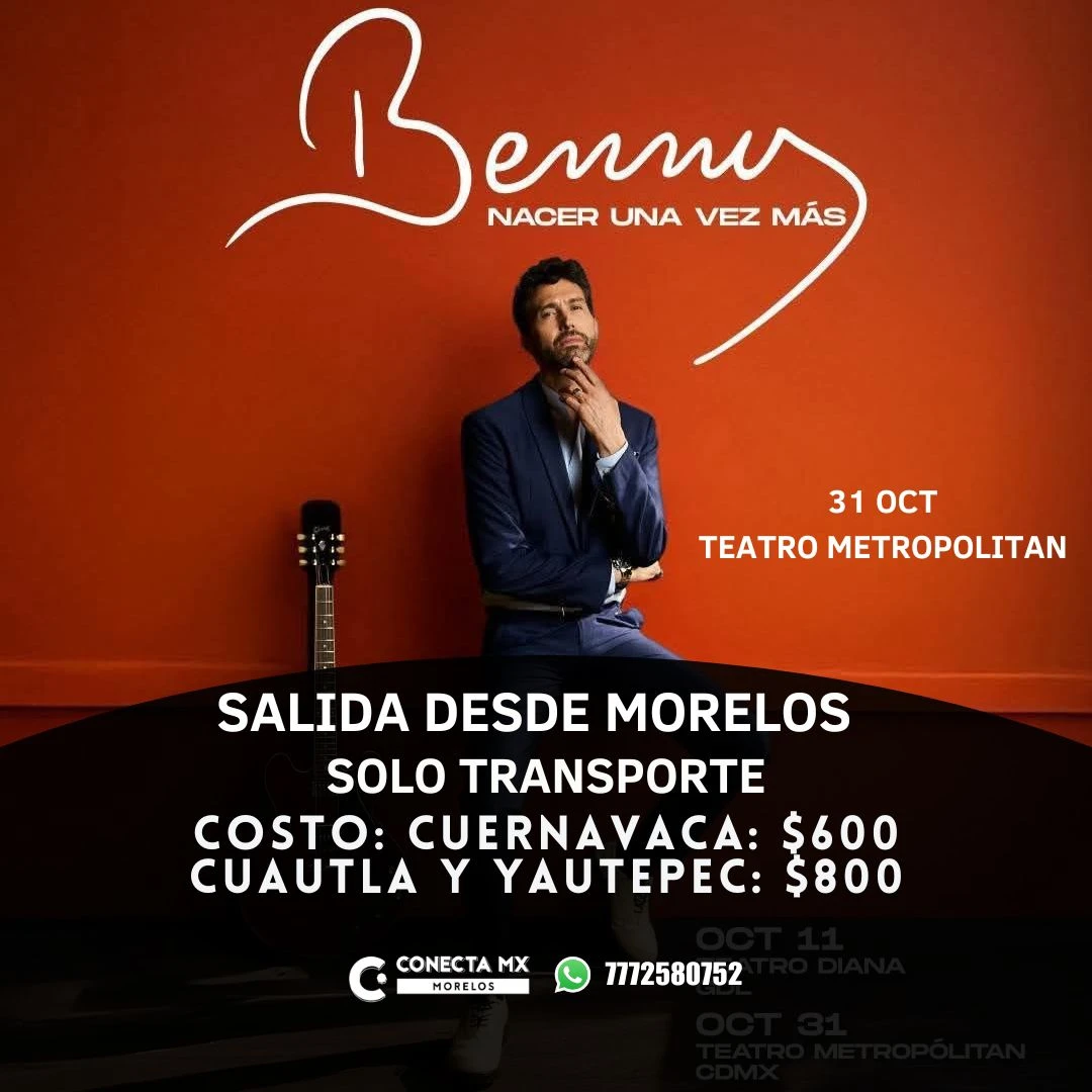 Transporte a BENNY desde Morelos