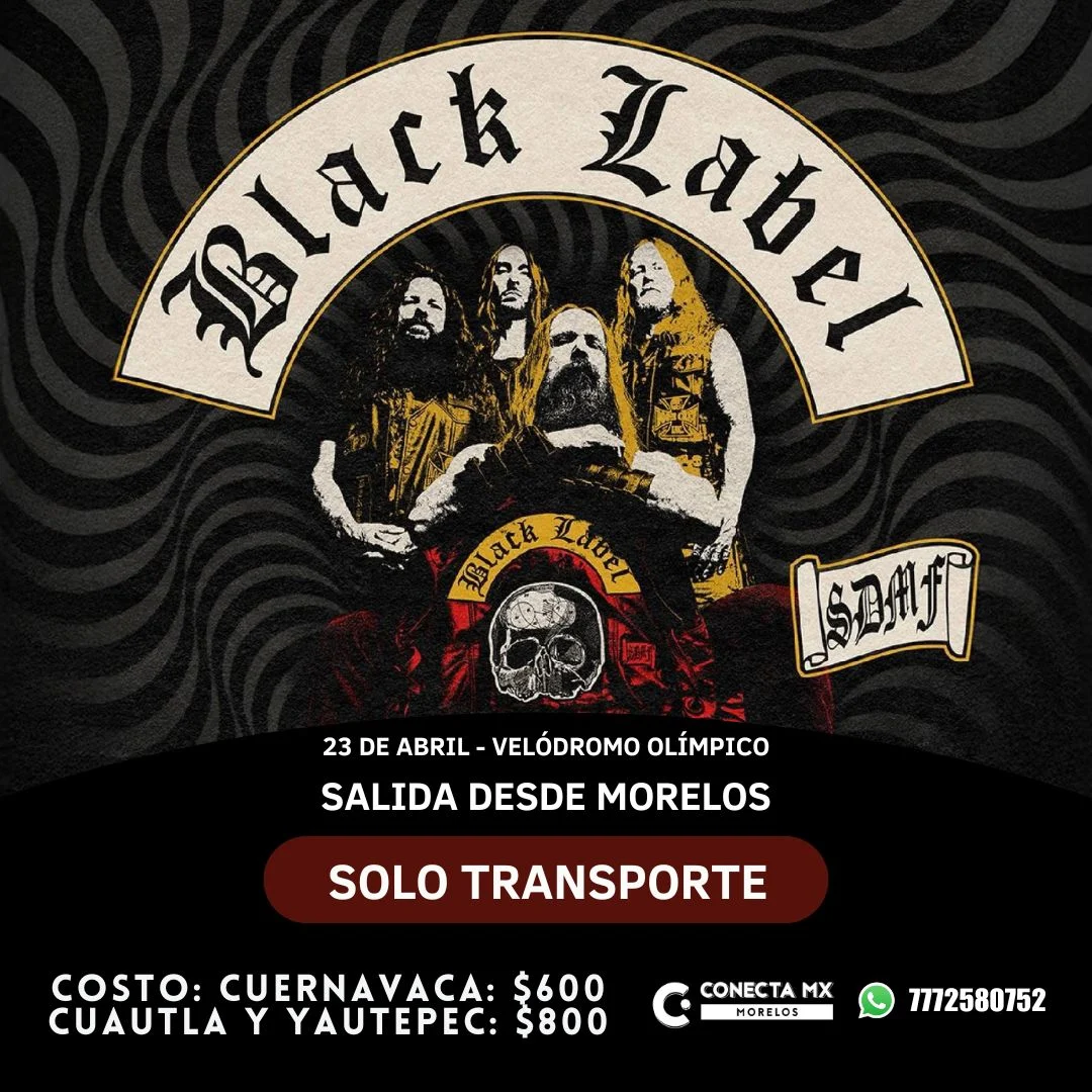 Transporte a BLACK LABEL desde Morelos