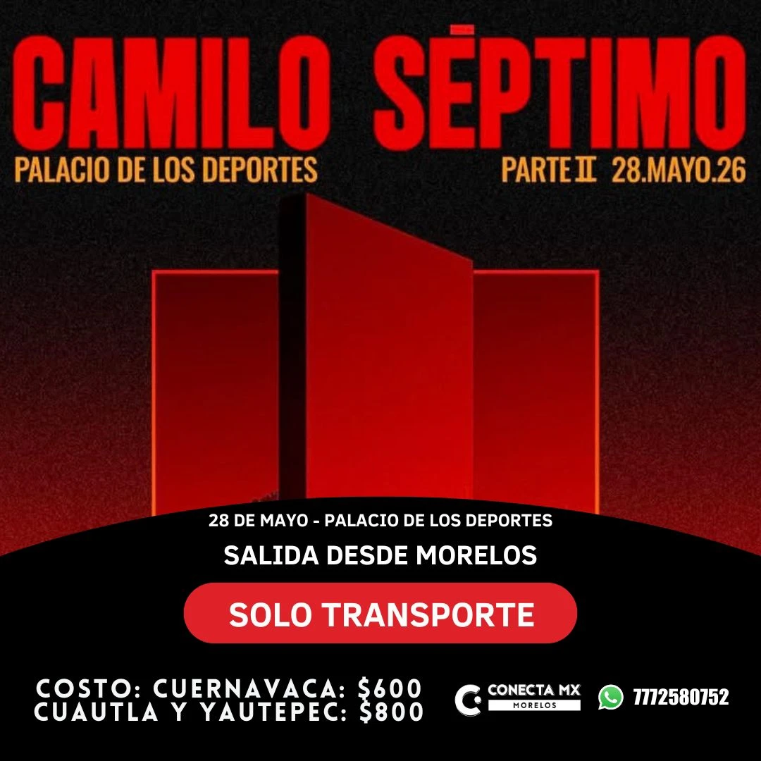 Transporte a CAMILO SEPTIMO desde Morelos