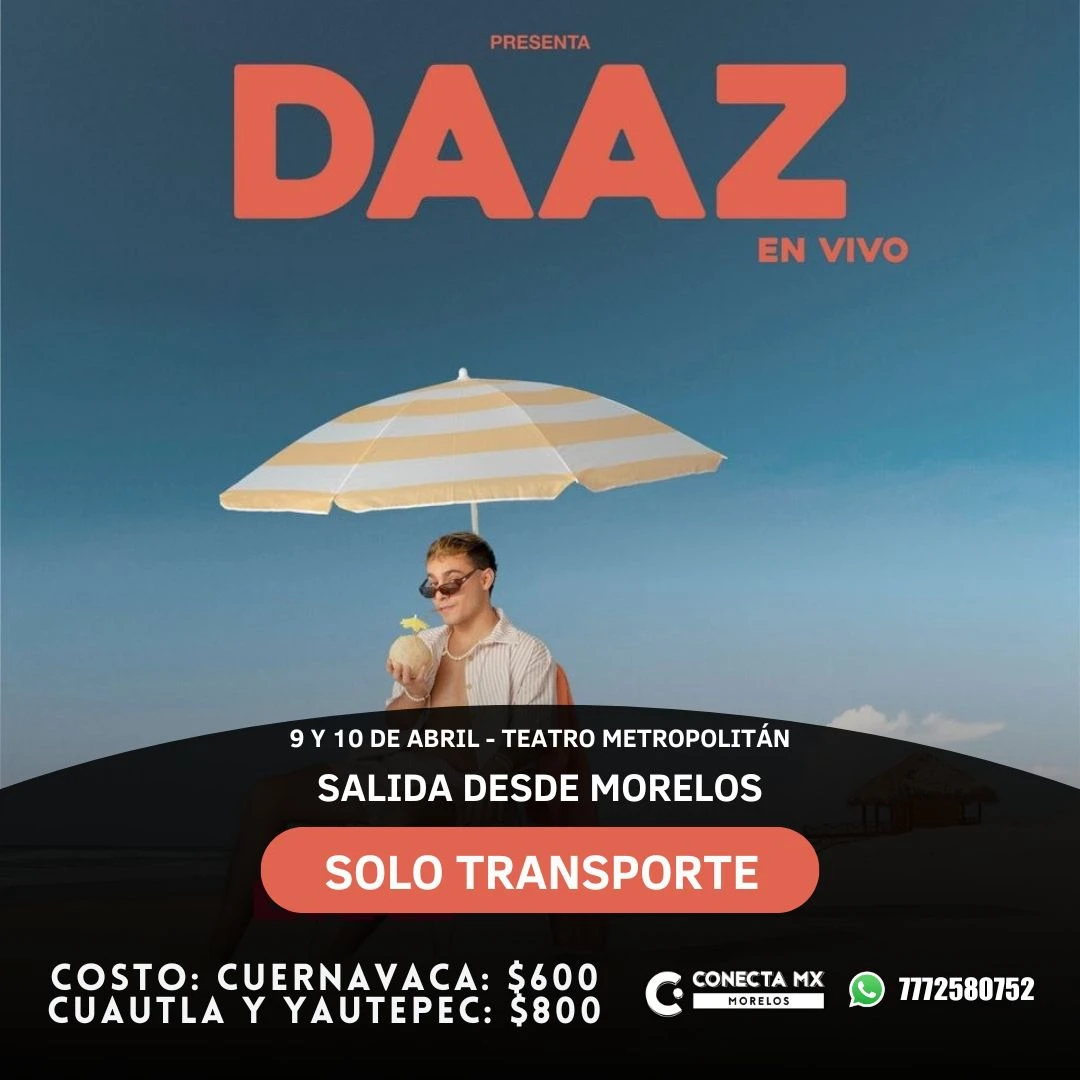 Transporte a DAAZ desde Morelos