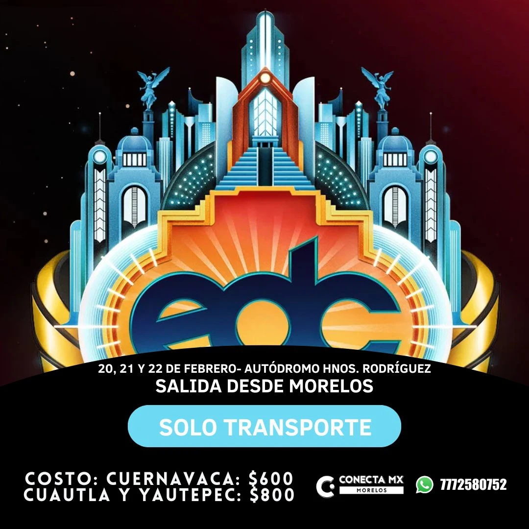 Transporte a EDC MEXICO desde Morelos
