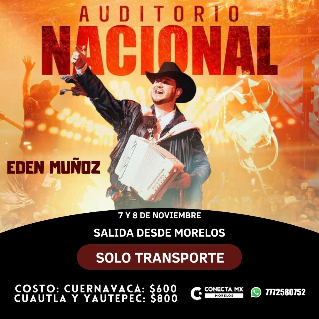 Transporte a Eden Muñoz desde Morelos