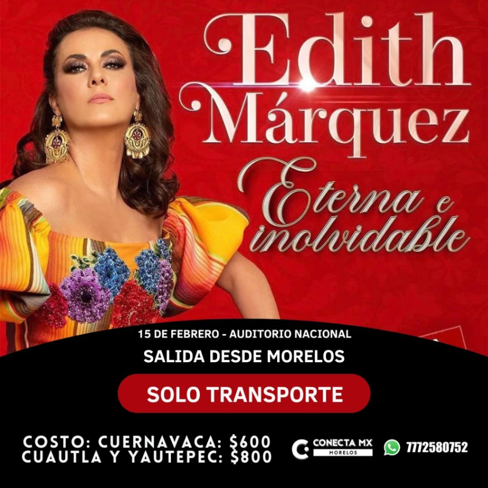 Transporte a EDITH MARQUEZ desde Morelos