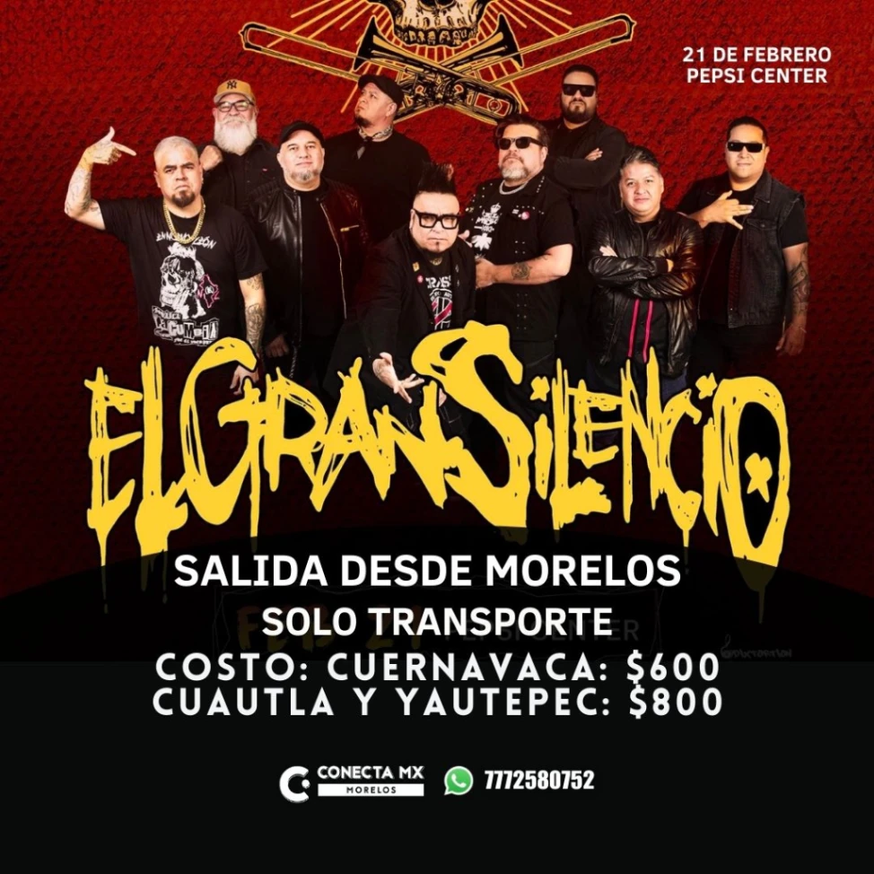 Transporte a El Gran Silencio desde Morelos
