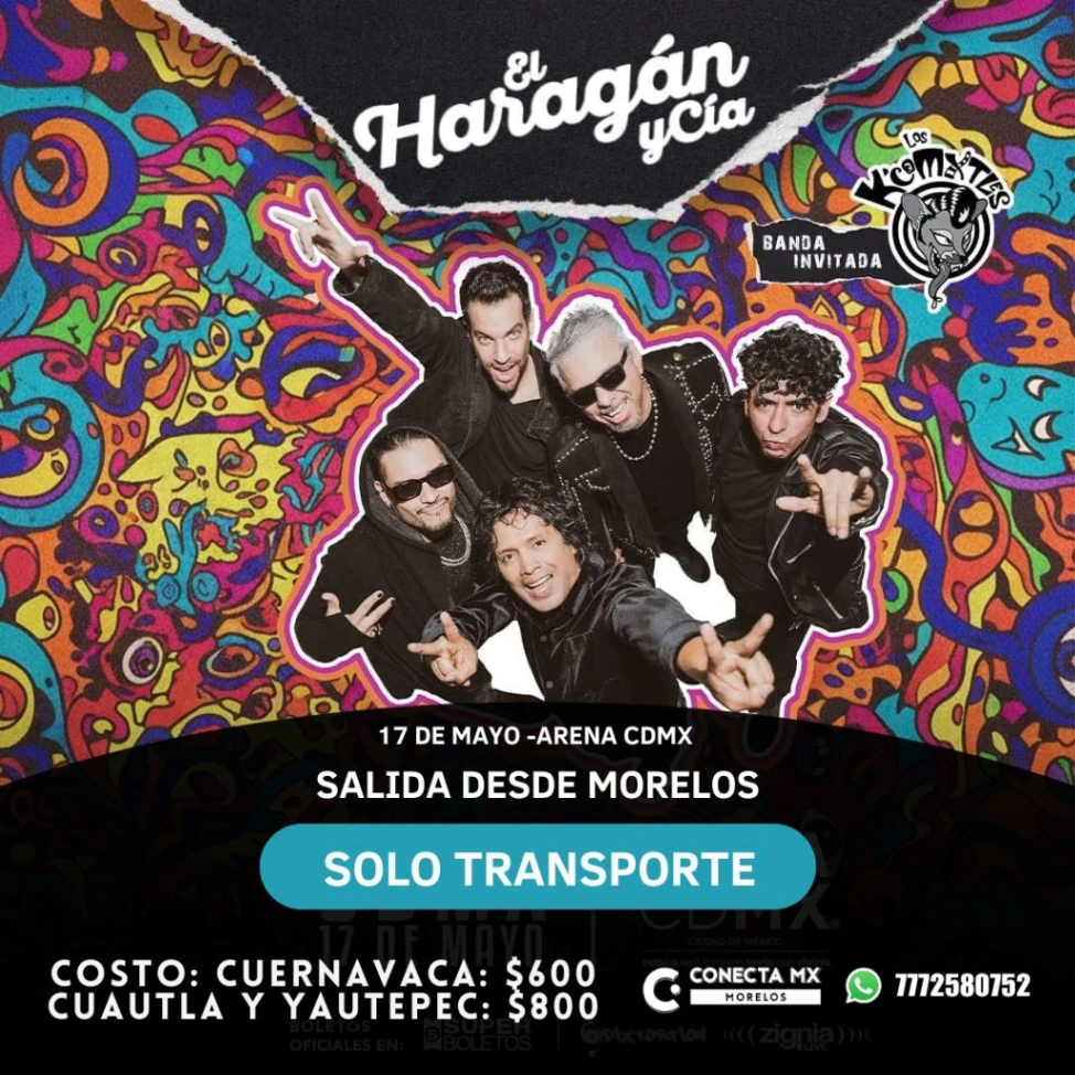 Transporte a EL HARAGAN desde Morelos