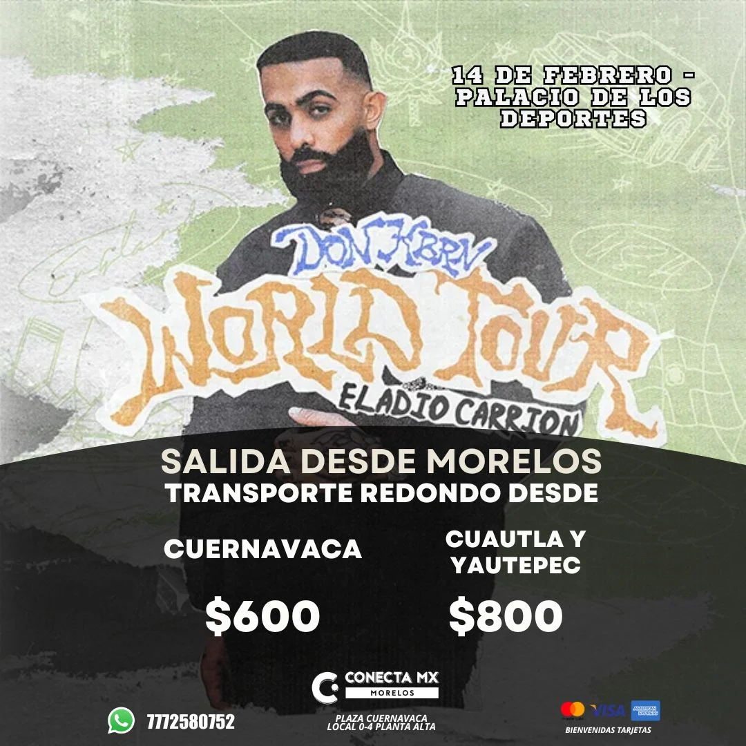 Transporte a Eladio Carrión desde Morelos