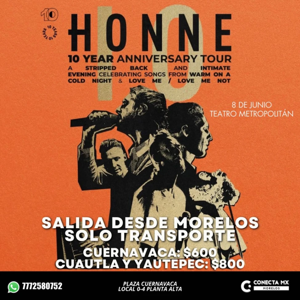 Transporte a HONNE desde Morelos