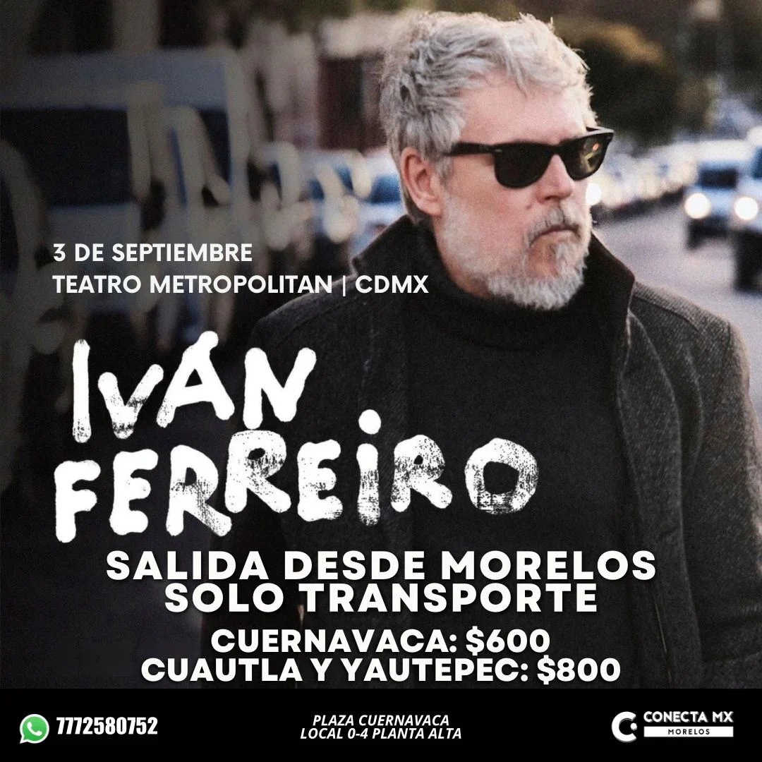 Transporte a IVAN FERREIRO desde Morelos