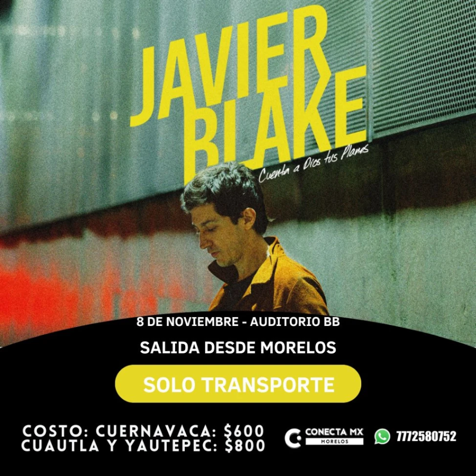 Transporte a Javier Blake desde Morelos