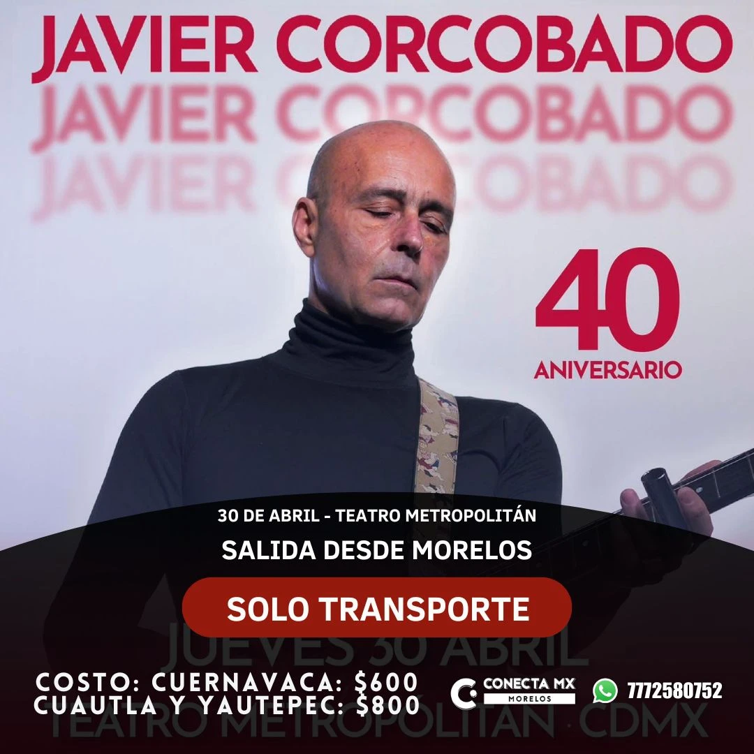 Transporte a JAVIER CORCOBADO desde Morelos