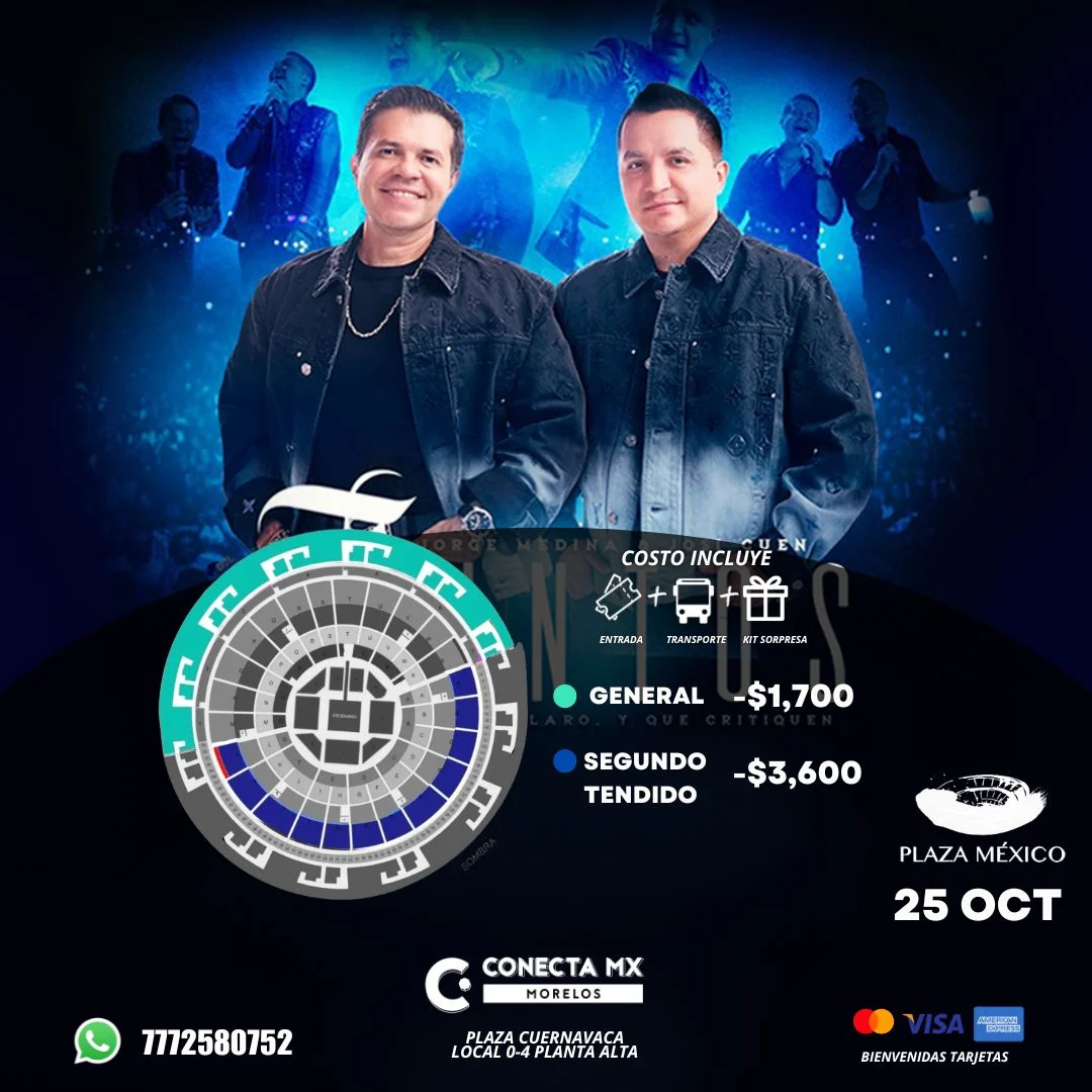Transporte a Jorge Medina y Josi Cue desde Morelos